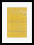 Oriental yellow patterned strip by Unknown
