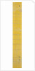 Oriental yellow patterned strip by Unknown