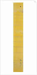 Oriental yellow patterned strip by Unknown