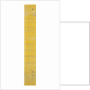 Oriental yellow patterned strip by Unknown