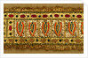 Turban band, detail by Anonymous