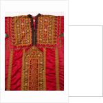 Brahui woman's robe, detail by Anonymous