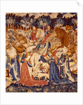 Devonshire Hunting Tapestry detail by Anonymous
