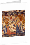 Devonshire Hunting Tapestry detail by Anonymous