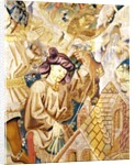 Devonshire Hunting Tapestry detail by Anonymous