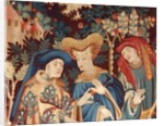 Devonshire Hunting Tapestry detail by Anonymous