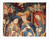 Devonshire Hunting Tapestry detail by Anonymous