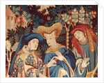 Devonshire Hunting Tapestry detail by Anonymous