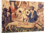 Devonshire Hunting Tapestry detail by Anonymous