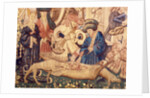 Devonshire Hunting Tapestry detail by Anonymous