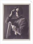 Kahlil Gibran with Book by Fred Holland Day