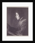 Kahlil Gibran (1883-1931) with Book (side view) by Fred Holland Day