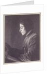 Kahlil Gibran (1883-1931) with Book (side view) by Fred Holland Day