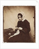 Woman knitting by Henry Peach Robinson