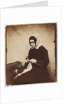 Woman knitting by Henry Peach Robinson