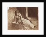 Girl with wicker basket of vegetables by Henry Peach Robinson