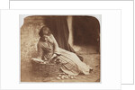 Girl with wicker basket of vegetables by Henry Peach Robinson
