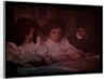 Children Drawing by John Cimon Warburg