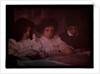 Children Drawing by John Cimon Warburg