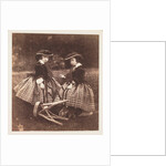 The young Princess Helena and the young Princess Louise by Roger Fenton