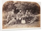Highland Gillies at Balmoral by Roger Fenton
