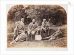 Highland Gillies at Balmoral by Roger Fenton