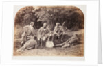 Highland Gillies at Balmoral by Roger Fenton