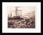 The Ordnance Wharf by Roger Fenton