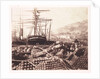 The Ordnance Wharf by Roger Fenton