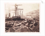 The Ordnance Wharf by Roger Fenton