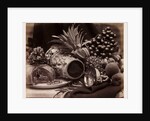 Ivory tankard and fruit by Roger Fenton
