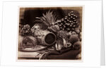 Ivory tankard and fruit by Roger Fenton