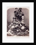 Decanter and fruit by Roger Fenton