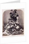 Decanter and fruit by Roger Fenton