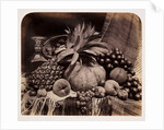 Still life of fruit by Roger Fenton