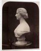 Marble female bust by Roger Fenton