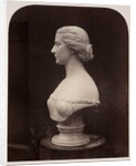 Marble female bust by Roger Fenton