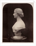 Marble female bust by Roger Fenton