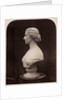 Marble female bust by Roger Fenton