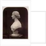Marble female bust by Roger Fenton