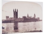 Houses of Parliament from Lambeth Palace by Roger Fenton