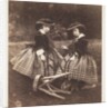 The young Princess Helena and the young Princess Louise by Roger Fenton
