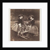 The young Princess Helena and the young Princess Louise by Roger Fenton