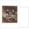 The young Princess Helena and the young Princess Louise by Roger Fenton