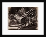 Still life with ivory tankard and fruit by Roger Fenton