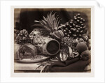 Still life with ivory tankard and fruit by Roger Fenton