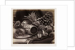 Still life with ivory tankard and fruit by Roger Fenton