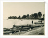 Boats on the shingle by Samuel Bourne