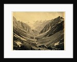 Valley from Humta pass by Samuel Bourne