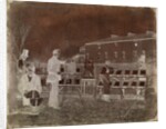 Reading Establishment (left hand side of panorama) by William Henry Fox Talbot